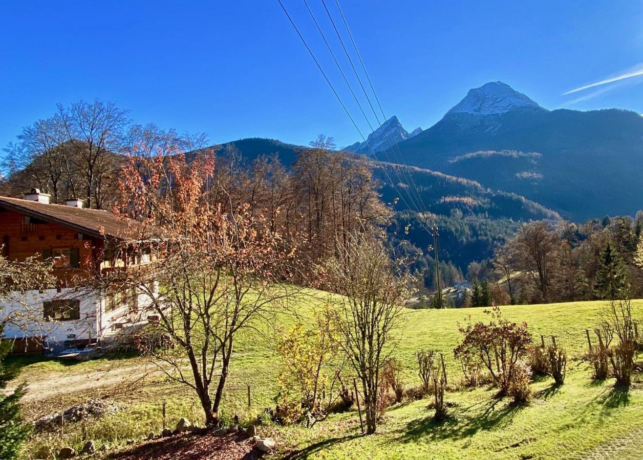 Berghof Punzenlehen - Nahe Koenigssee Bischofswiesen Exterior foto